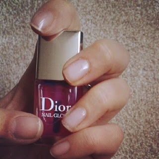 dior healthy glow nail enhancer